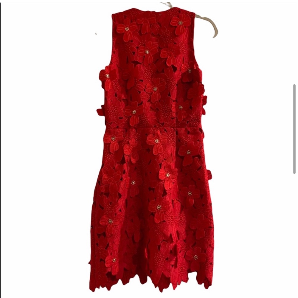 BRAND NEW Michael Kors MINI DRESS WITH FLORAL EMBROIDERY NWT - Picture 4 of 8